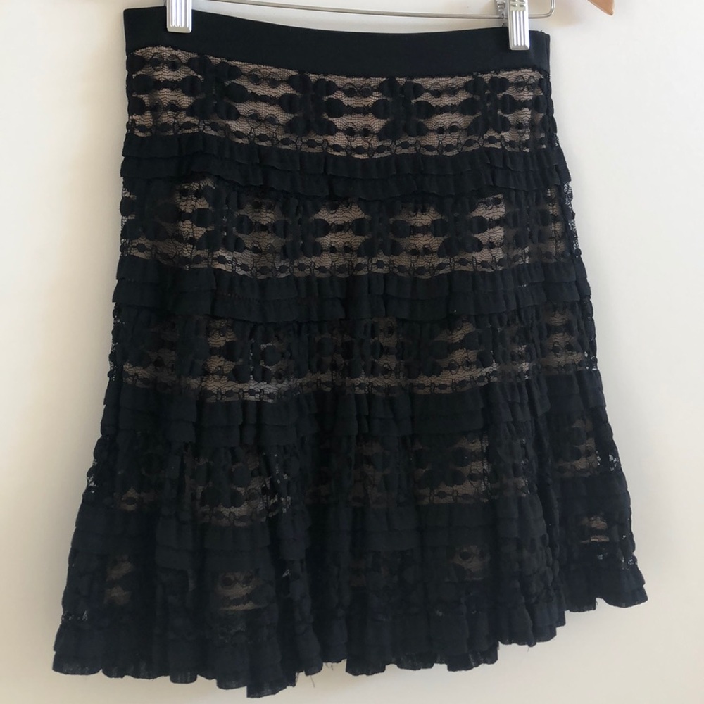 Black Lace Skirt
